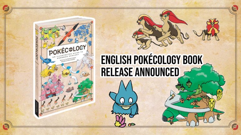 Pokécology book will be getting an English release!